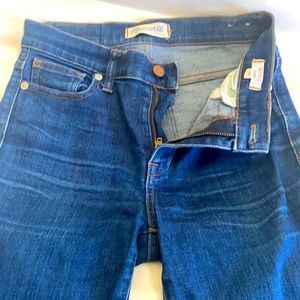 Madewell High Riser Skinny Jeans